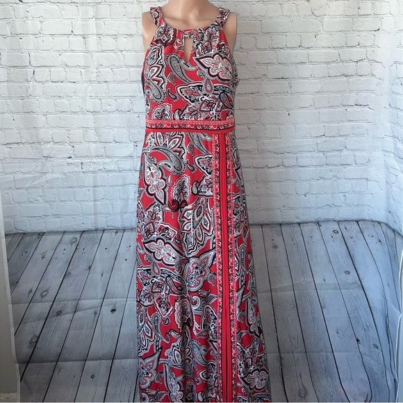 INC International Concepts Dresses & Skirts - International Concepts Petite Red & Black Floral dress size PL